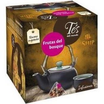 Té de Frutas del Bosque en Pirámides (15 unidades)