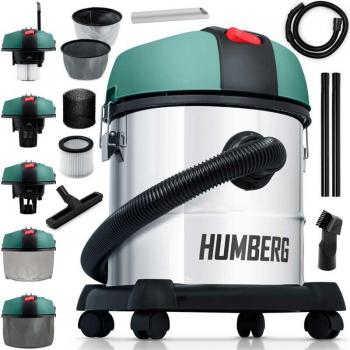 Aspirador industrial multifuncional 20L 1200W HM-400