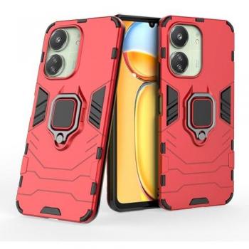 Funda Magnética Antigolpes Rígida con Anillo para Móvil Xiaomi Redmi 13C - Tecnología de Absorción de Golpes