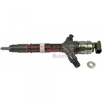 Inyector de Combustible METZGER 0870131 para Toyota Avensis y Corolla, Common Rail con Buje de Sellado