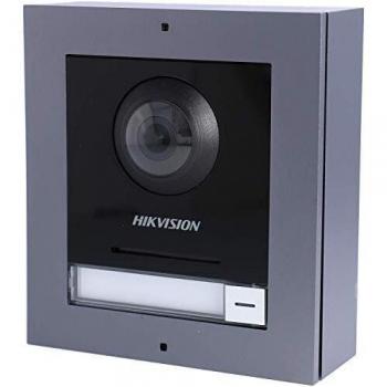 Hikvision Digital Technology DS-KD8003-IME1/Surface sistema de intercomunicación de video Negro, Gris 2 MP