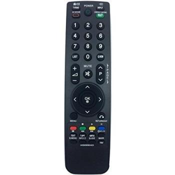 Mudder Mando a distancia de repuesto para televisión LCD LG AKB69680403