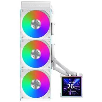 Lian-Li HydroShift II 360mm RGB LCD AiO CPU Cooler - White