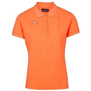 Kappa Menata Polo Mujer, Naranja, M