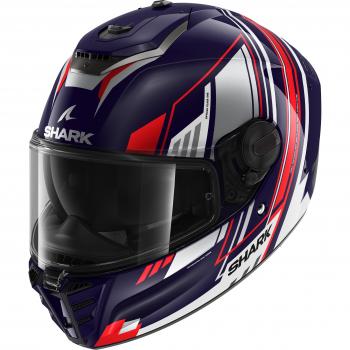 Shark Casco Integral Spartan RS Byrhon Azul-Blanco-Cromado