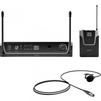 Sistema Inalámbrico LD Systems U308 BPL con Bodypack y Micrófono Lavalier