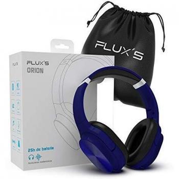 Auriculares Bluetooth Flux's Orion Supraurales con Ranura Micro SD y Radio FM - Color Azul