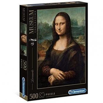 Mona Lisa 500-Piece Museum Collection Puzzle by Clementoni