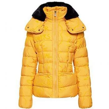 Chaqueta Desigual Acolchada Sunna Amarillo 38 Amarillo
