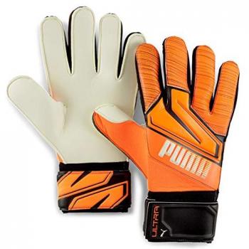 Puma Guantes De Portero Ultra Grip 1 RC Chasing Adrenaline Pack, Unisex Adulto, Color Shocking Orange White Black, Talla 9