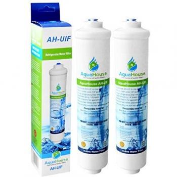 2x AquaHouse AH-UIF Filtro de agua para nevera compatible con Samsung LG Haier Daewoo etc Nevera Congelador
