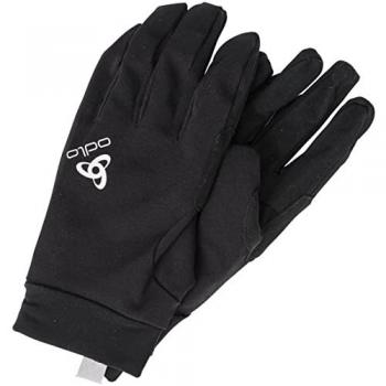 Guantes Odlo Impermeables Ligeros para Hombre Negros