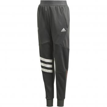 adidas YB M STR Pant Pantalón, Niños, hieley/Blanco, 140