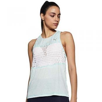PUMA Cosmic Tank TZ Camiseta De Tirantes, Mujer, Azul