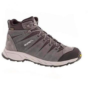 Boreal Tempest Mid Graphite - Botas de Senderismo para Hombre, Resistentes al Agua, Talla 43 1/4