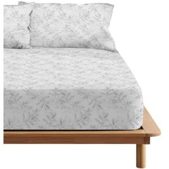Sábana Bajera Ajustable Calcuta Multicolor 100% Algodón 160 x 200 cm, 175 Hilos para Cama de 150/160