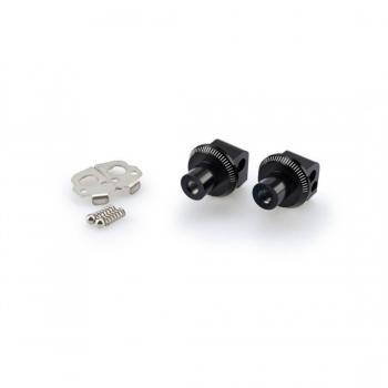 Juego de Herrajes para Estriberas Pasajero Puig - Negro - Unisex