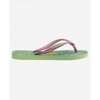 Havaianas Slim Princess Green Kids Flip-Flops