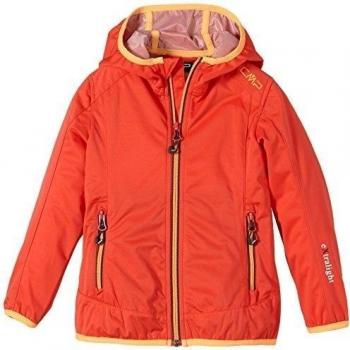 CMP Softshell Jacke - Soft shell para niña, color rojo, talla 12 años
