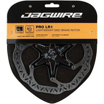 Jagwire Pro LR1 Lightweight Brake Rotor-6-bolt-180mm Disco, Unisex Adulto, Gris