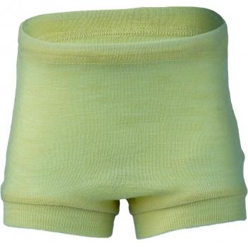 Pantalones cortos Engel de punto, para bebé, cubrepañales, 100 % lana de oveja merina, para verano Talla:62/68