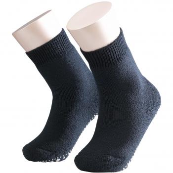 FALKE Unisex Kids Catspads Slipper Socks, Cotton Merino Wool, Blue