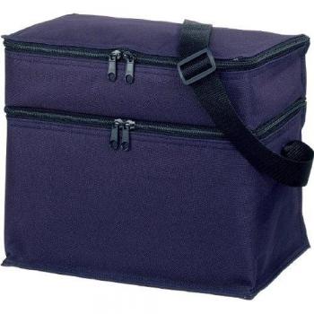 Elegante Borsa termica con 2 scomparti porta pranzo ufficio lavoro mare spiaggia