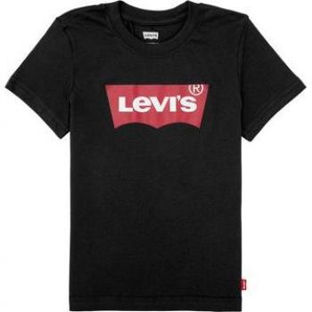 Camiseta de Manga Corta Levi's Batwing para Niños en Negro