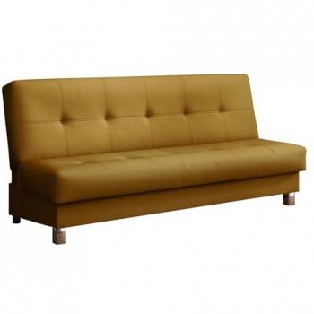 Sofá-cama Columbus 107 con caja de ropa de cama, dimensiones 193x90x85 cm, modelo Kronos 01