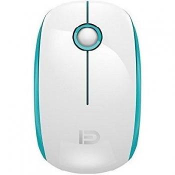 GranVela V6 inalámbrico ratón, 2,4 GHz 1500 dpi Ultra Thin Whisper pequeño ratón con Nano receptor para portátil para ordenador portátil de escritorio