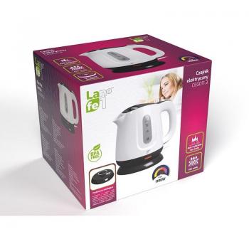 Hervidor Lafe CEG011.1 Blanco Negro 1100 W 1 L