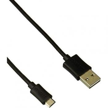 Cygnett cy2006 Source Cable de datos micro USB Nailon libro diseño para Android Smartphone/Tablet, 1 m