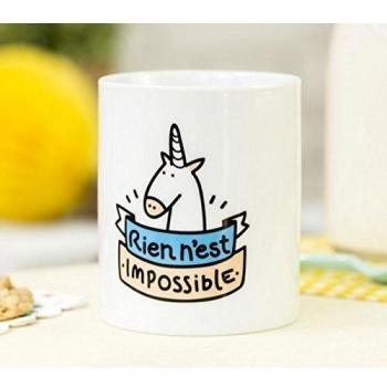 Mr. Wonderful - Taza con diseño Rien n'est impossible