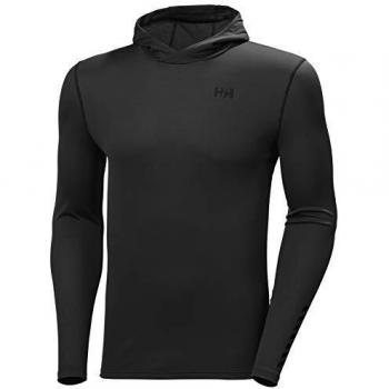Helly Hansen Active Solen - Camiseta de Manga Larga para Hombre, Hombre, Manga Larga para Hombre., 49347, Gris Oscuro, XX-Large