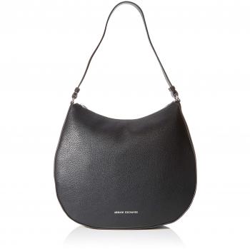 Armani Exchange - Hobo Bag, Shoppers y bolsos de hombro Mujer, Negro