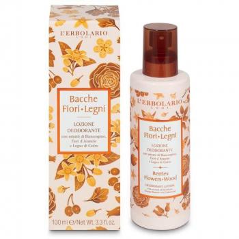 L'Erbolario Bayas Flores Desodorante Loción 100ml