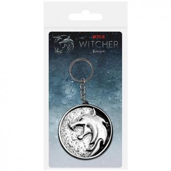Llavero de metal The Witcher Wolf