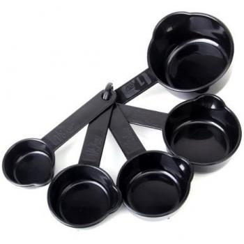 TOOGOO (R) 5pcs Conjunto de Tazas De Mediciones Vaso Medidor Graduados