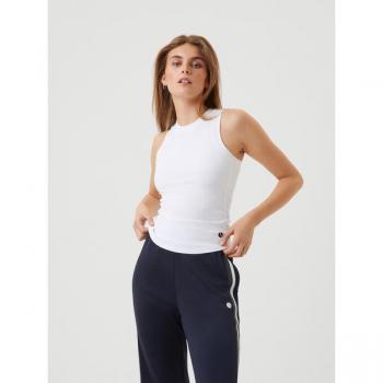 Björn Borg Ace Rib Tank Pocket - White, XXL, Tank Top, 100% Cotton, Ribbed Texture, Pocket Detail, Casual Fit