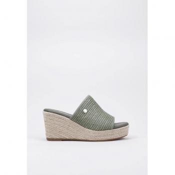 Refresh 79785 Esparto Con Cuña mujer Verde, tipo de producto: sandalias con cuña, características: color verde, diseño espadrille, altura de cuña media, material exterior textil, suela de yute