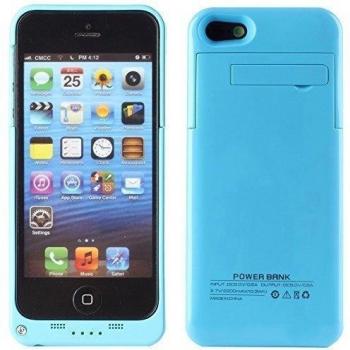 Ultra® Blau 2200 Mah Power Bank Ladegerät Case für Iphone 5 5 s und SE-Modelle einschließlich Akkus eine Medien Seitenständer dies macht Ladekoffer ist iOS 10 und früheren Versionen kompatibel in schwarz, blau, rosa, rot weiß lila erhältlich
