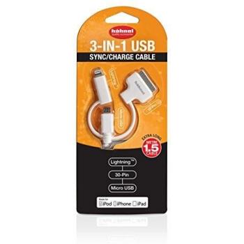 Hähnel 10006510 - Cable de Carga para Apple Lightning