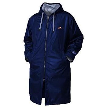 Albornoz Zone3 Polar Fleece Robe Jacket cortavientos azul marino - XL