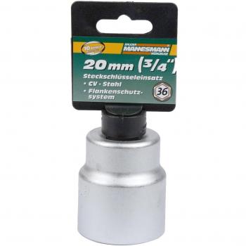 Mannesmann - M19436-3/4 Cabeza de llave de vaso, 36 mm, DIN3124,
