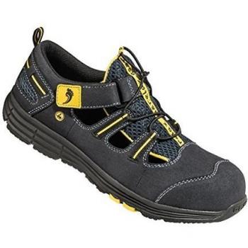 Sandalia de Seguridad BAAK Rene2 S1P SRC ESD Talla 40 Azul/Amarillo Microfibra/Mesh