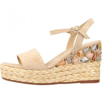 Sandalias Mujer Alma En Pena Modelo V23461 Color Marrón Claro