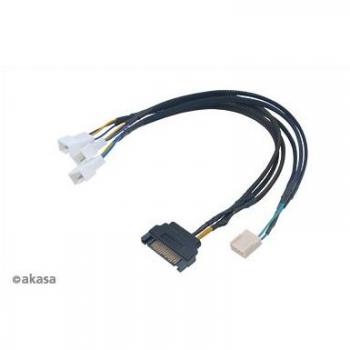 Akasa FLEXA FP3S 3 Fan PWM Controller (AK-CBFA06-30)