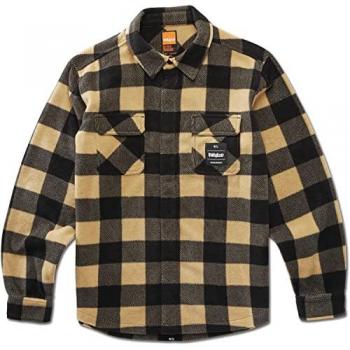 Camisa de Manga Larga ThirtyTwo Rest Stop Negro Beige - M