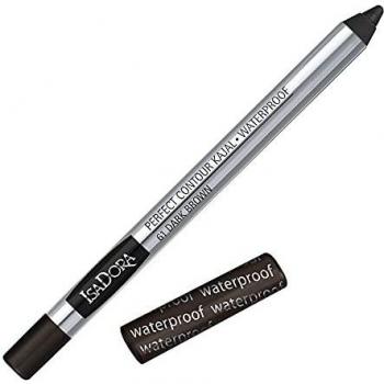 Isadora perfect contour kajal 61 dark brown waterproff 12 g