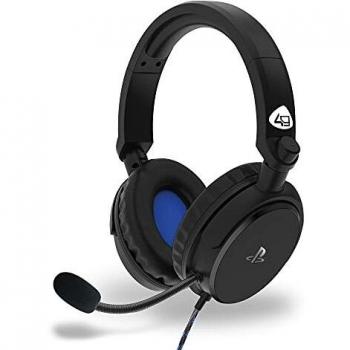 4Gamers PRO4-50s - Auriculares estéreo con Licencia Oficial para PS4, Color Negro